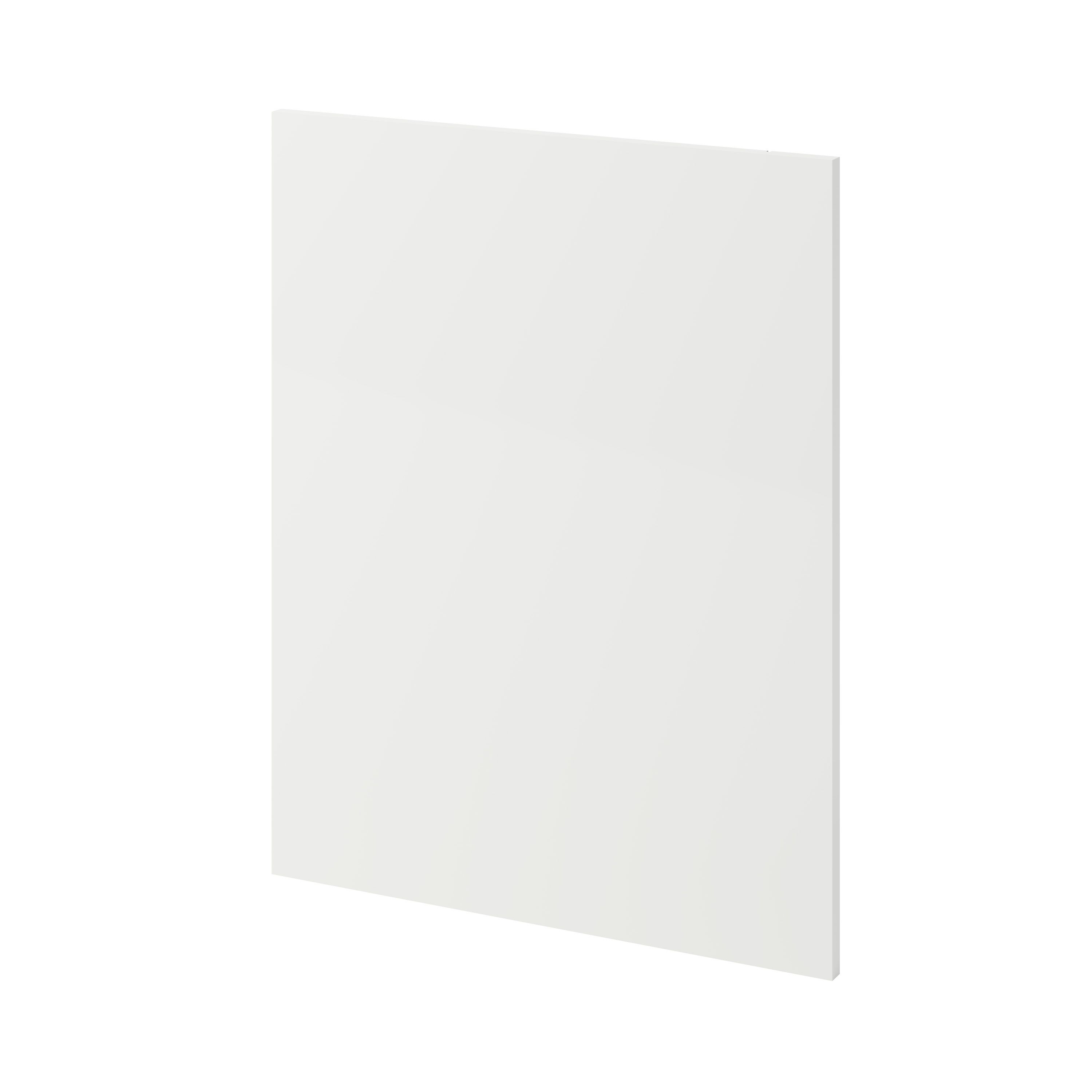 GoodHome Stevia & Garcinia Gloss white RH Standard End panel (H)720mm (W)570mm