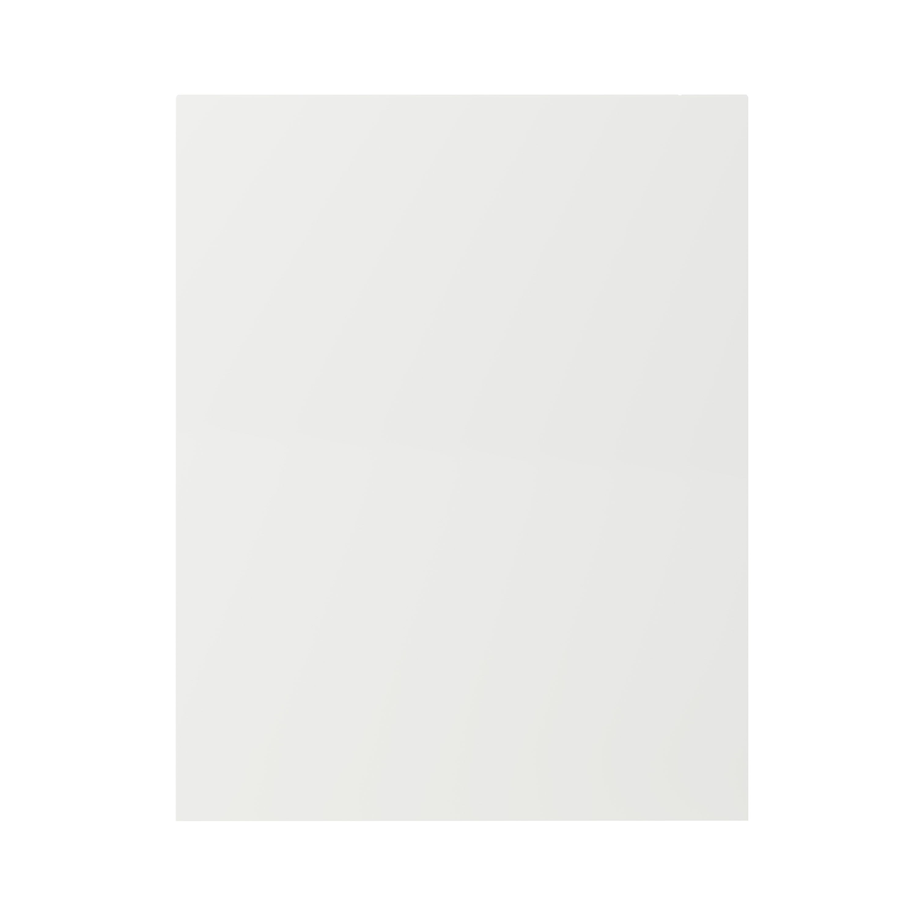 GoodHome Stevia & Garcinia Gloss white RH Standard End panel (H)720mm (W)570mm