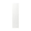 GoodHome Stevia & Garcinia Gloss white slab Tall Appliance & larder End panel (H)2190mm (W)570mm, Pair