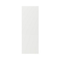 GoodHome Stevia & Garcinia Gloss white slab Tall Wall End panel (H)900mm (W)320mm