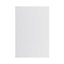 GoodHome Stevia & Garcinia Innovo handleless gloss light grey slab Standard End panel (H)934mm (W)640mm