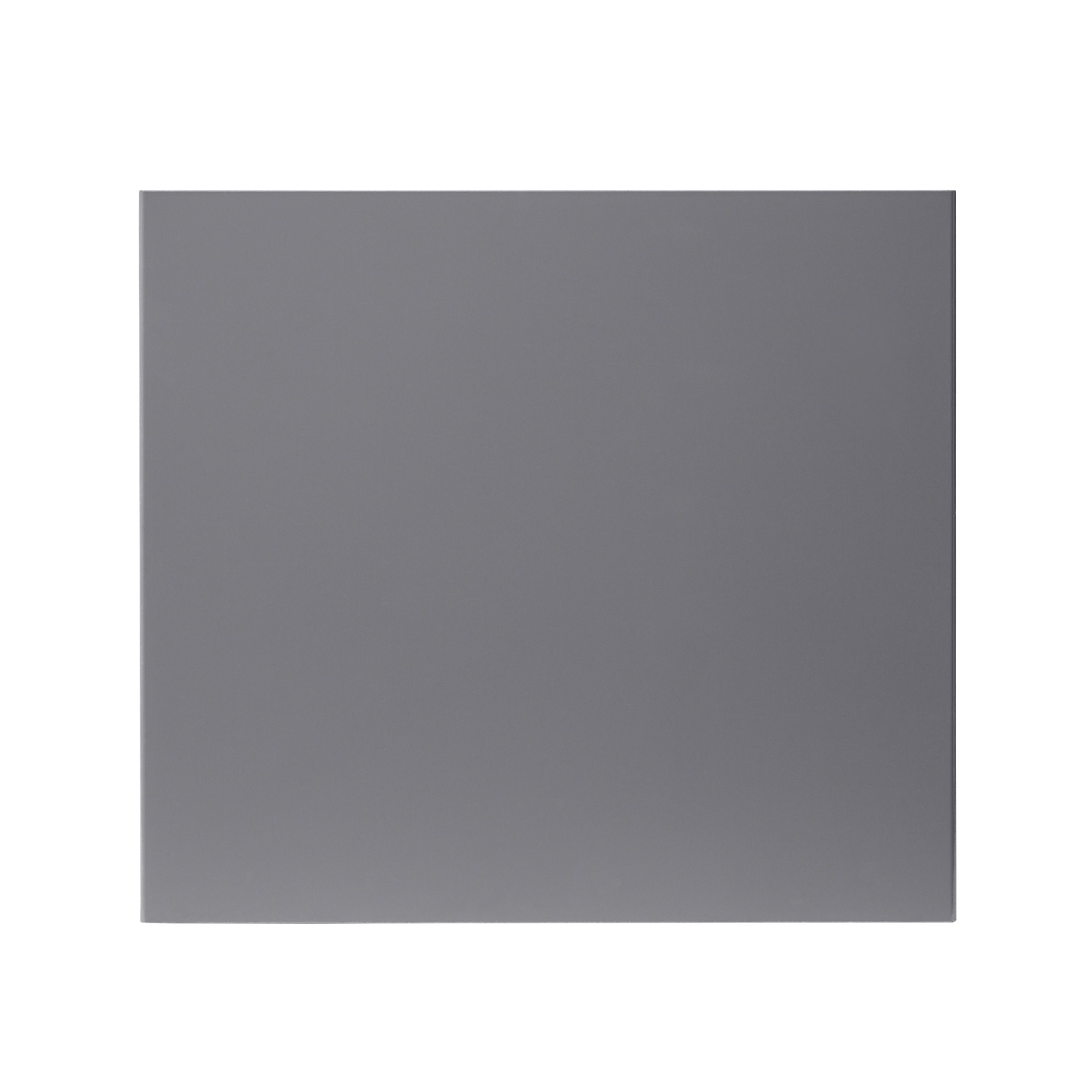 GoodHome Stevia Gloss anthracite Drawer front, bridging door & bi fold door, (W)400mm (H)356mm (T)18mm