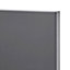 GoodHome Stevia Gloss anthracite Drawer front, bridging door & bi fold door, (W)500mm (H)356mm (T)18mm