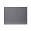 GoodHome Stevia Gloss anthracite slab Appliance Cabinet door (W)600mm (H)453mm (T)18mm