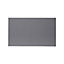 GoodHome Stevia Gloss anthracite slab Drawer front, bridging door & bi fold door, (W)600mm (H)356mm (T)18mm