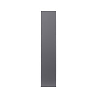GoodHome Stevia Gloss anthracite slab Highline Cabinet door (W)150mm (H)715mm (T)18mm