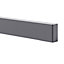 GoodHome Stevia Gloss anthracite slab Standard Appliance Filler panel (H)58mm (W)597mm