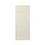 GoodHome Stevia Gloss cream Door & drawer, (W)300mm (H)715mm (T)18mm