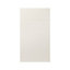 GoodHome Stevia Gloss cream Door & drawer, (W)500mm (H)715mm (T)18mm