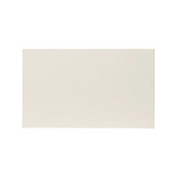 GoodHome Stevia Gloss cream Drawer front, bridging door & bi fold door, (W)600mm (H)356mm (T)18mm