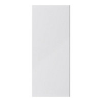 GoodHome Stevia Gloss grey Drawerline door & drawer front, (W)300mm (H)715mm (T)18mm