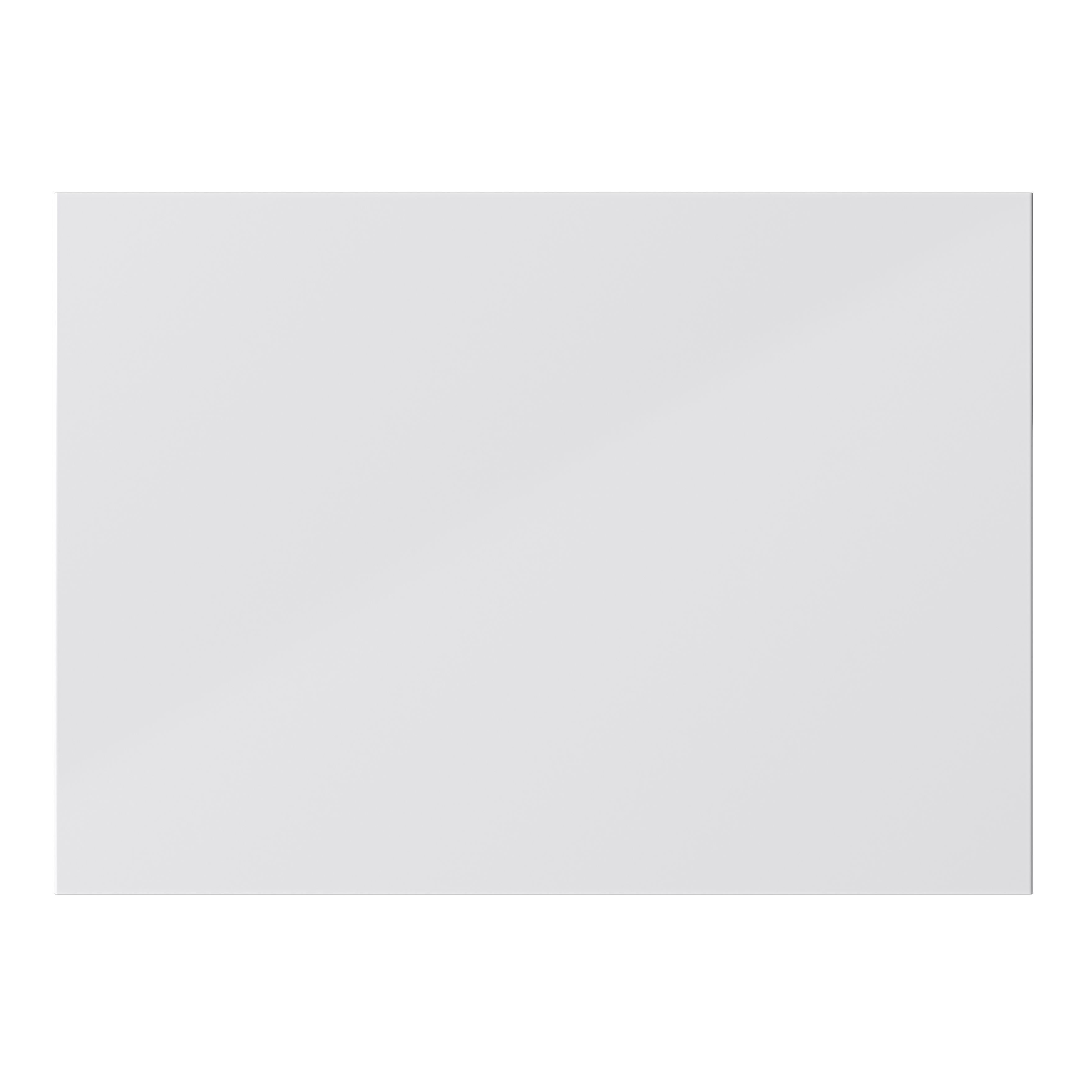 GoodHome Stevia Gloss grey Slab 2 drawer front, bridging door & bi fold door 500mm