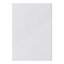 GoodHome Stevia Gloss grey slab Drawer front (W)500mm, Pack of 3