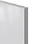 GoodHome Stevia Gloss grey slab Drawer front (W)600mm, Pack of 3