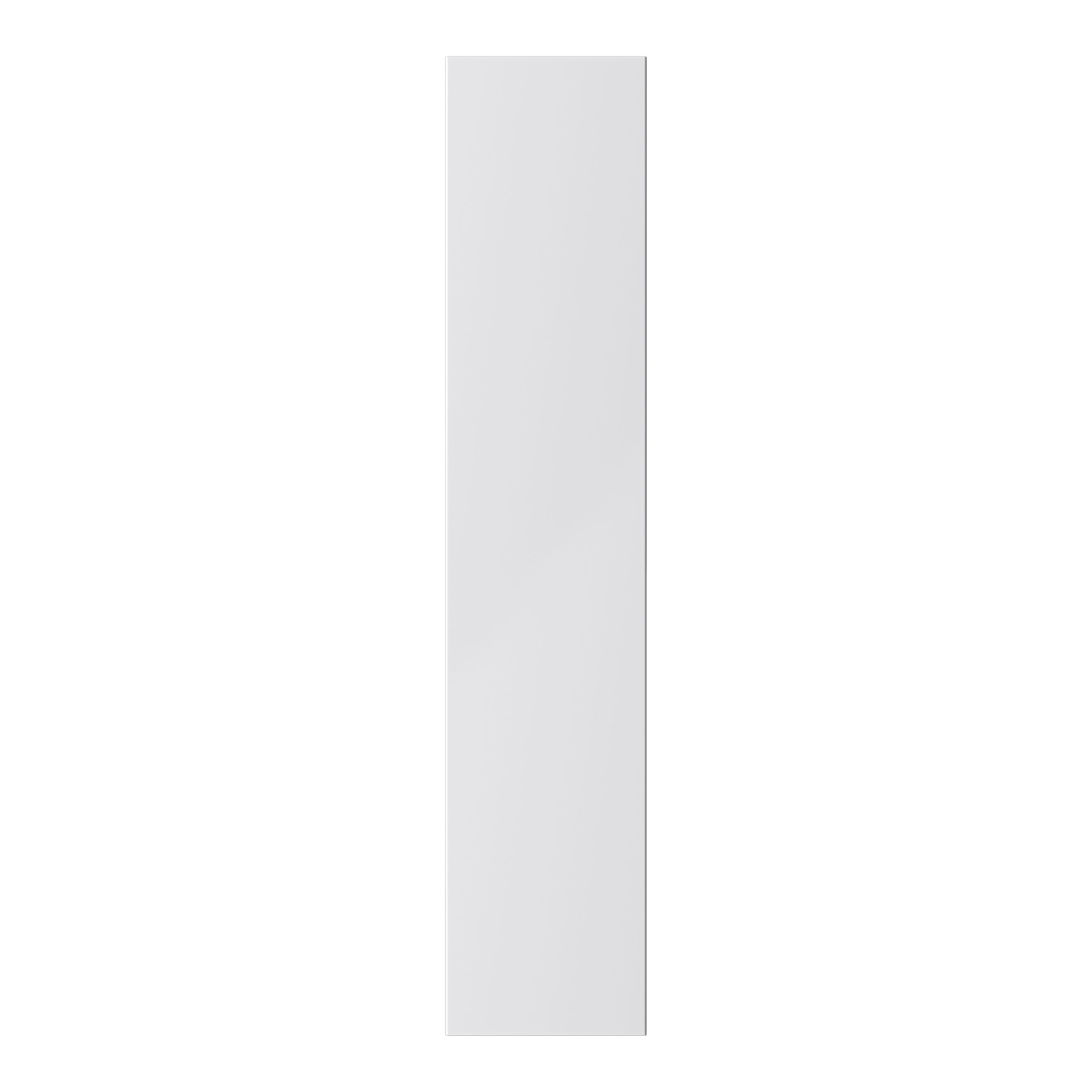 GoodHome Stevia Gloss grey Slab Highline Cabinet door (W)150mm (H)715mm (T)18mm