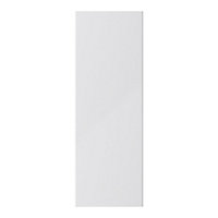 GoodHome Stevia Gloss grey slab Highline Cabinet door (W)250mm (H)715mm (T)18mm