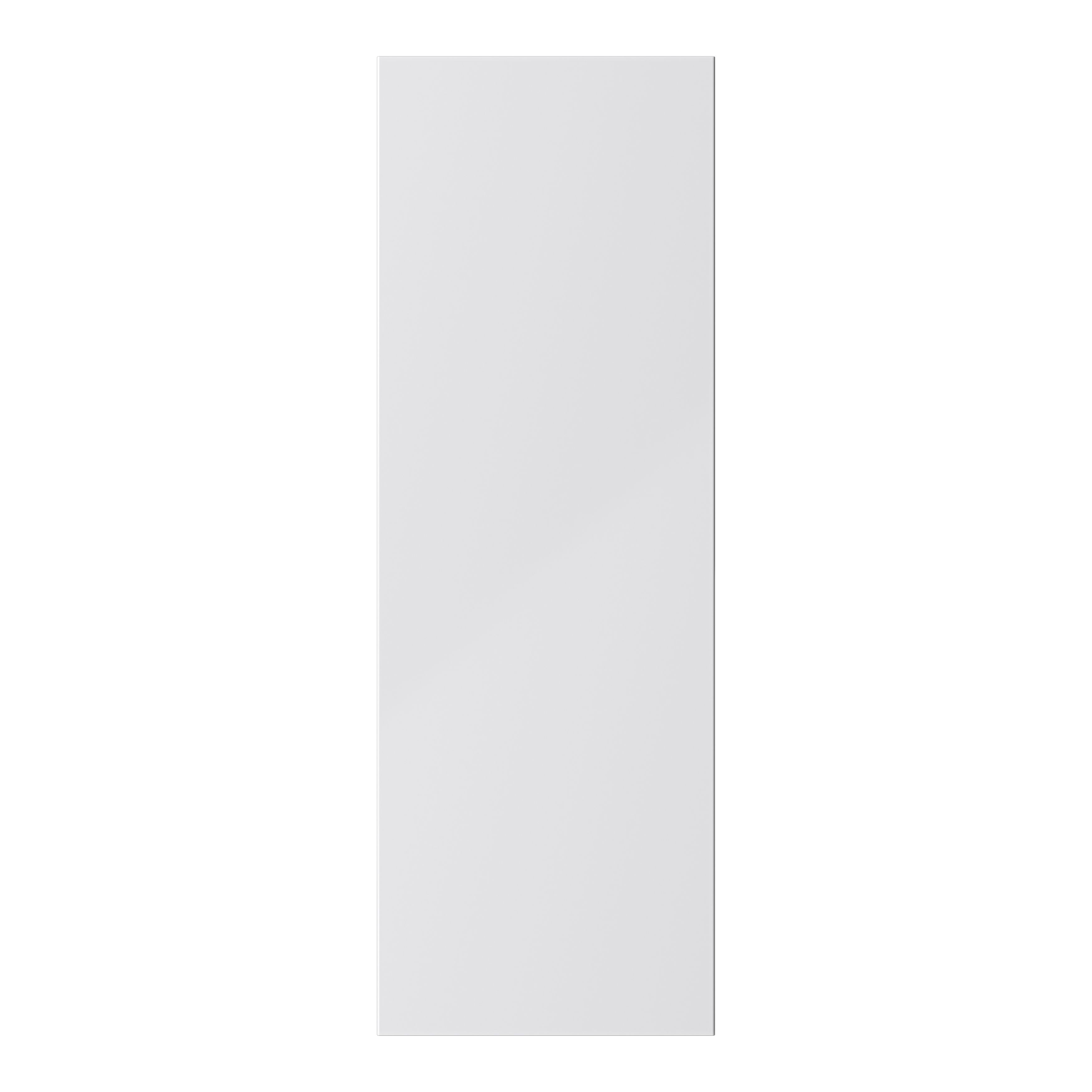 GoodHome Stevia Gloss grey slab Highline Cabinet door (W)250mm (H)715mm (T)18mm