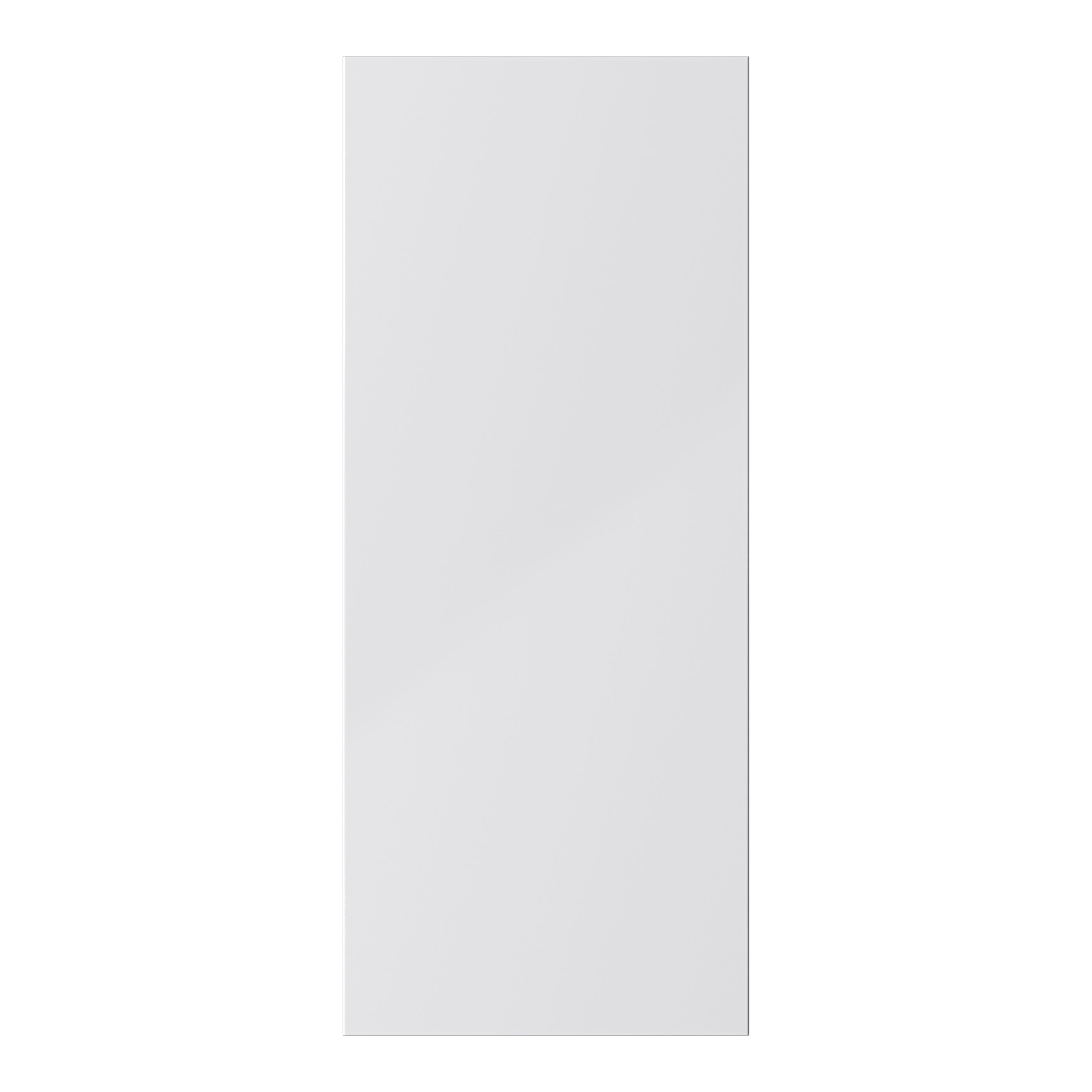 GoodHome Stevia Gloss grey slab Highline Cabinet door (W)300mm (H)715mm (T)18mm