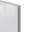 GoodHome Stevia Gloss grey slab Highline Cabinet door (W)500mm (H)715mm (T)18mm