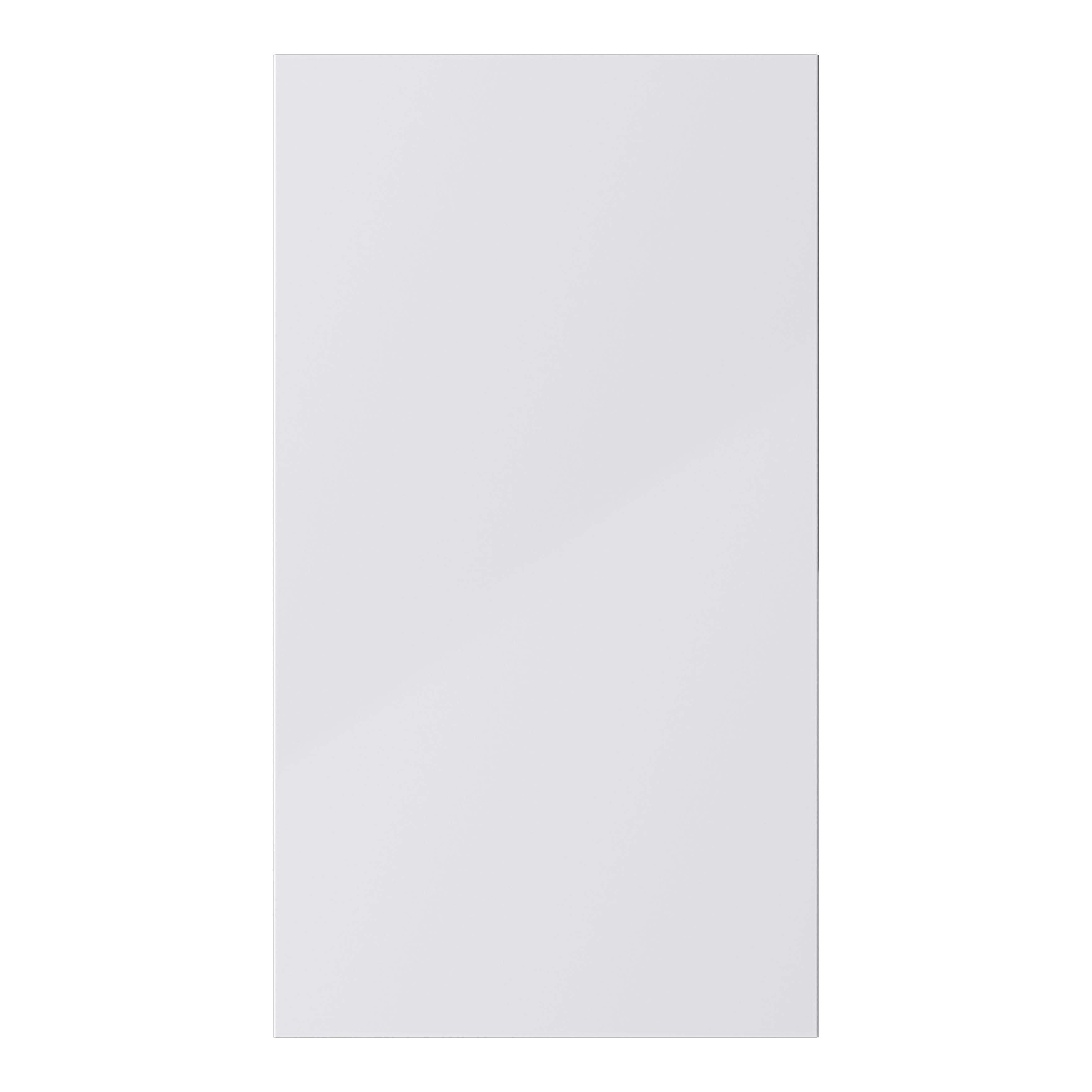 GoodHome Stevia Gloss grey Slab Multi drawer front, Pack of 4 (H)715mm (W)397mm (T)18mm