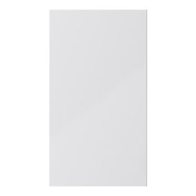 GoodHome Stevia Gloss grey slab Multi drawer front (W)400mm, Pack of 4
