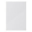 GoodHome Stevia Gloss grey slab Multi drawer front (W)500mm, Pack of 4