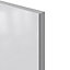 GoodHome Stevia Gloss grey slab Tall appliance Cabinet door (W)600mm (H)633mm (T)18mm