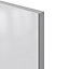 GoodHome Stevia Gloss grey slab Tall larder Cabinet door (W)600mm (H)1181mm (T)18mm