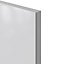 GoodHome Stevia Gloss light grey Drawer front, bridging door & bi fold door, (W)400mm (H)340mm (T)18mm