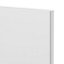 GoodHome Stevia Gloss white Door & drawer, (W)300mm (H)715mm (T)18mm