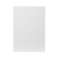 GoodHome Stevia Gloss white Door & drawer, (W)500mm (H)715mm (T)18mm