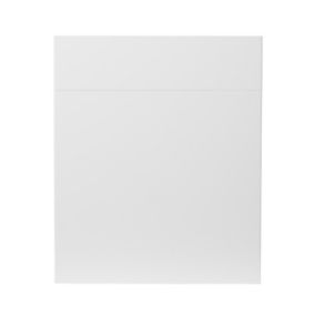GoodHome Stevia Gloss white Door & drawer, (W)600mm (H)715mm (T)18mm