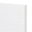 GoodHome Stevia Gloss white Drawer front, bridging door & bi fold door, (W)600mm (H)356mm (T)18mm