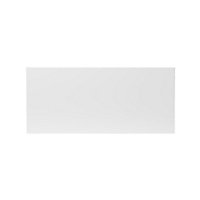 GoodHome Stevia Gloss white Drawer front, bridging door & bi fold door, (W)800mm (H)356mm (T)18mm
