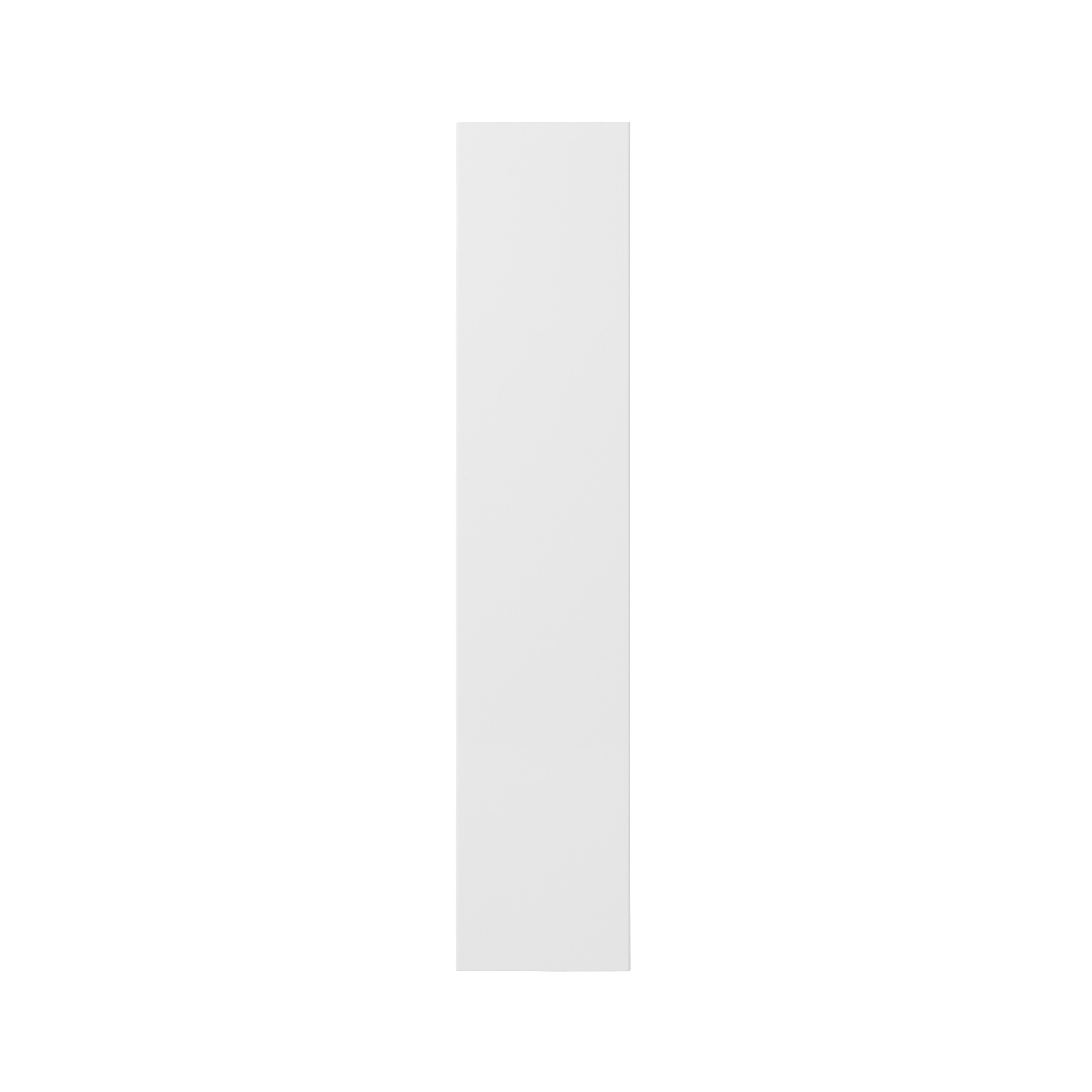 GoodHome Stevia Gloss white Slab Highline Cabinet door (W)150mm (H)715mm (T)18mm