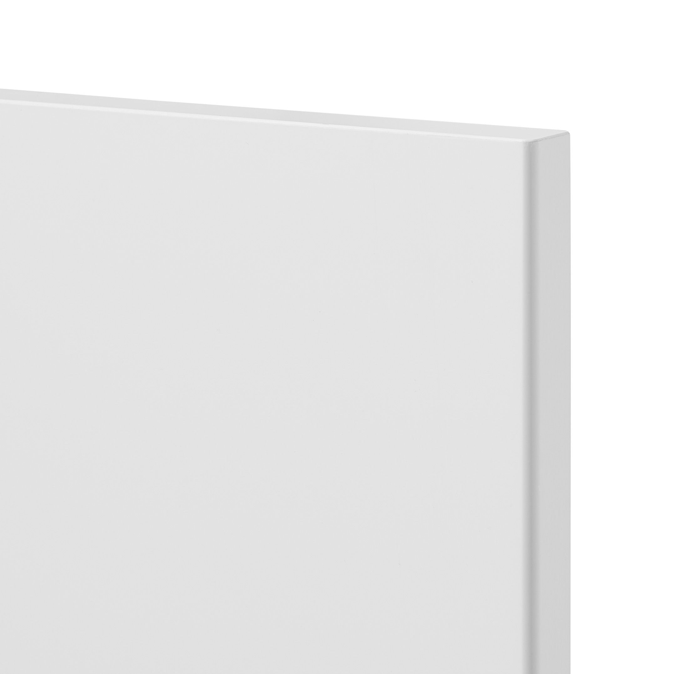 GoodHome Stevia Gloss white slab Highline Cabinet door (W)150mm (H)715mm (T)18mm