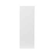 GoodHome Stevia Gloss white slab Highline Cabinet door (W)250mm (T)18mm