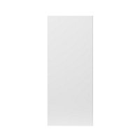GoodHome Stevia Gloss white slab Highline Cabinet door (W)300mm (H)715mm (T)18mm