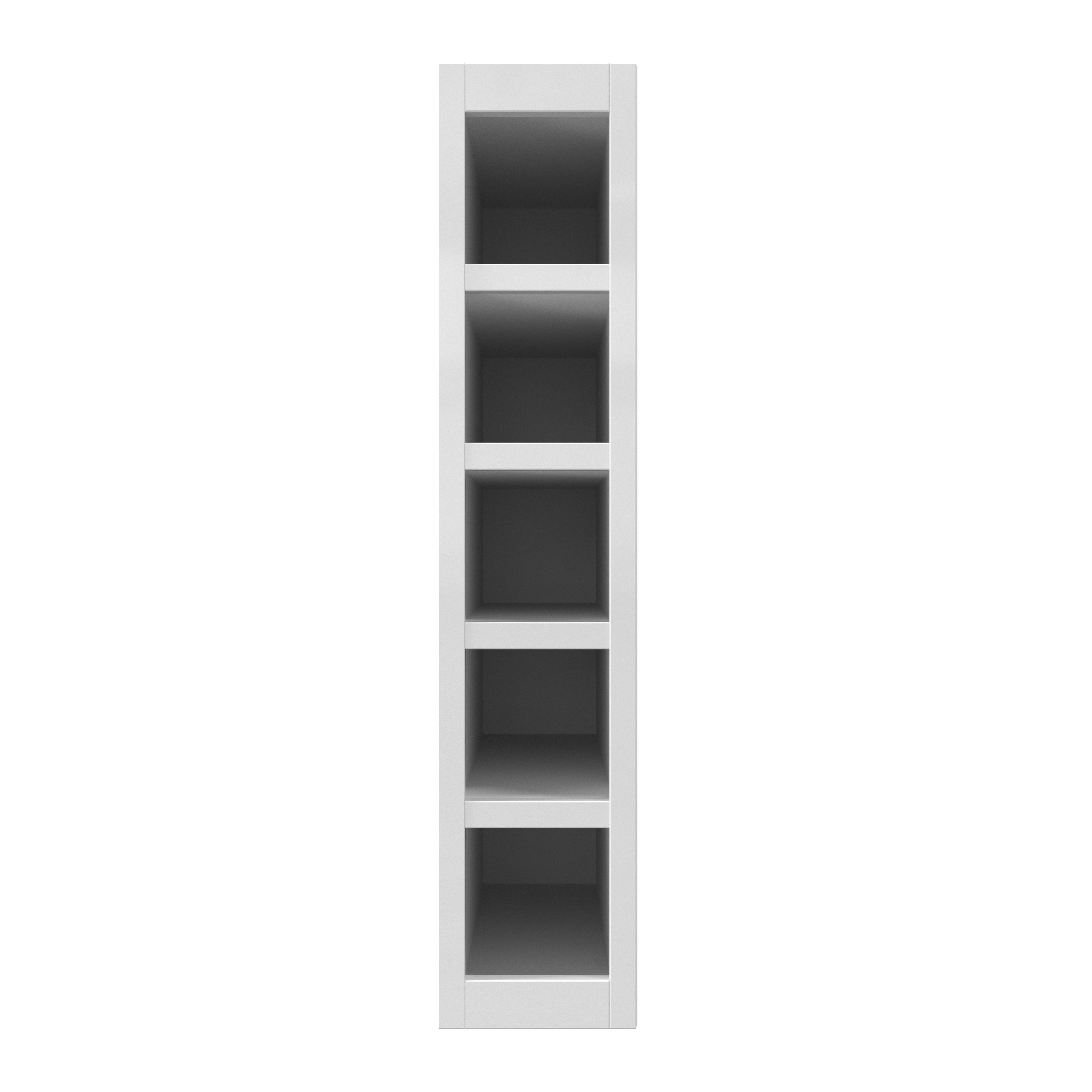 Gloss white wine rack cabinet sale