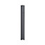 GoodHome Stevia Innovo handleless gloss anthracite slab Standard Corner post, (W)34mm (H)715mm
