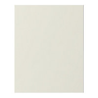 GoodHome Stevia Innovo handleless gloss cream slab Blanking panel (H)715mm (W)595mm