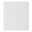 GoodHome Stevia Innovo handleless gloss white slab Drawer front, bridging door & bi fold door, (W)300mm (H)340mm (T)18mm