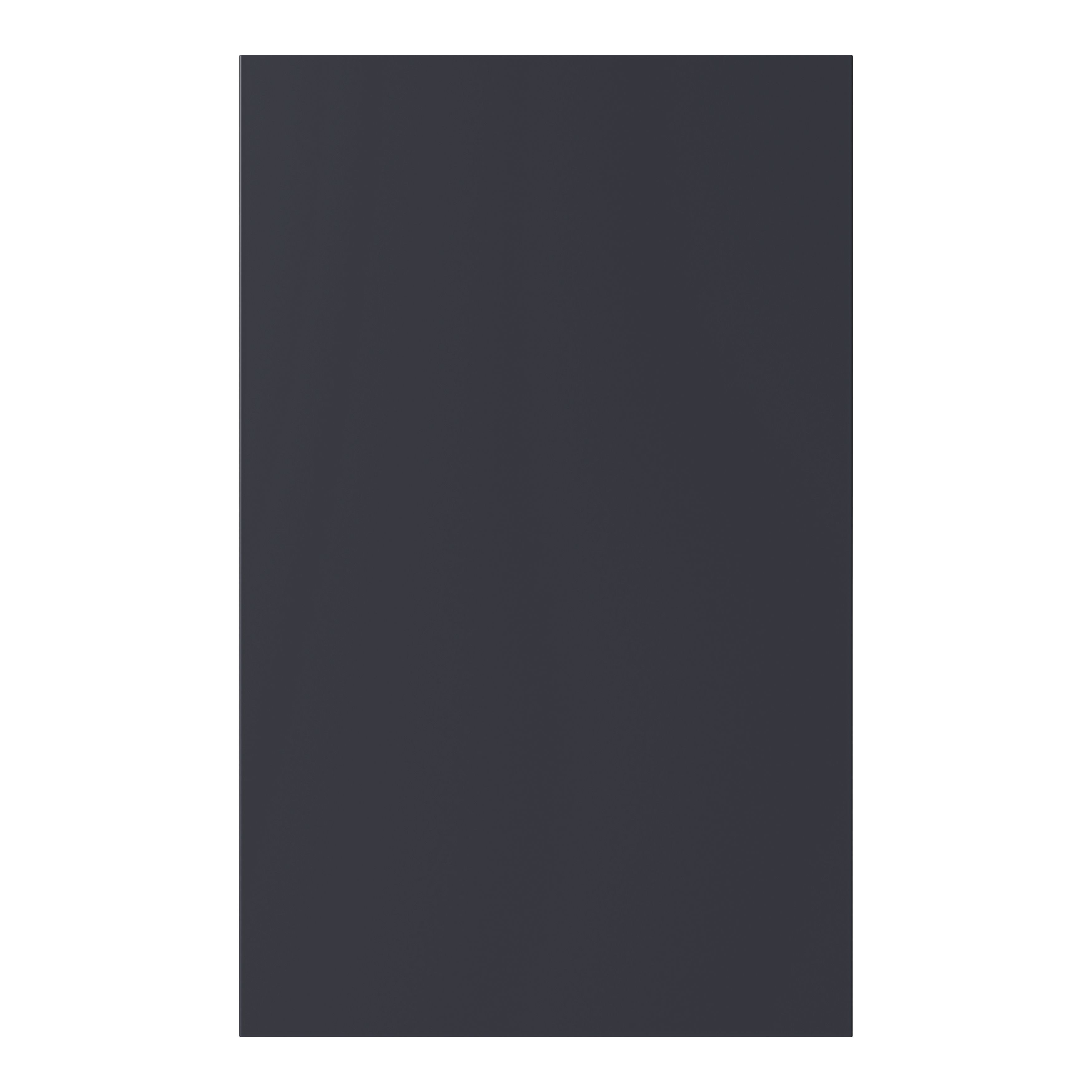 GoodHome Stevia Matt blue Slab Highline Cabinet door (W)450mm (H)715mm (T)18mm