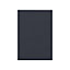 GoodHome Stevia Matt blue slab Highline Cabinet door (W)500mm (H)715mm (T)18mm