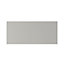GoodHome Stevia Matt pewter grey Drawer front, bridging door & bi fold door, (W)800mm (H)356mm (T)18mm
