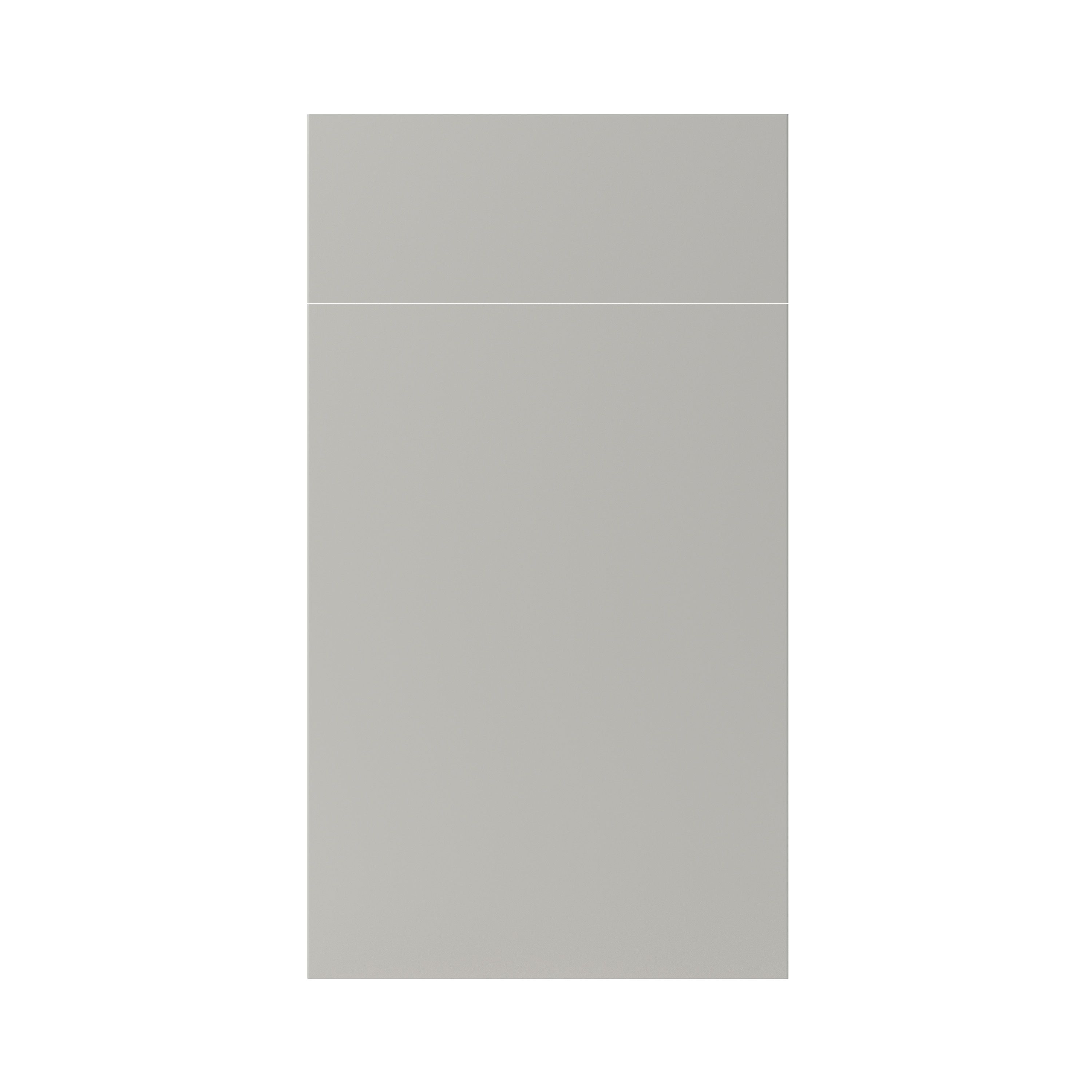 GoodHome Stevia Matt pewter grey Drawerline door & drawer front, (W)400mm (H)715mm (T)18mm