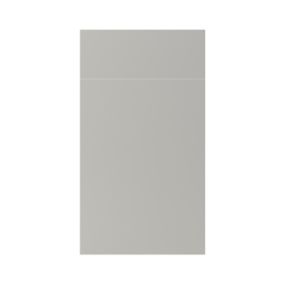 GoodHome Stevia Matt pewter grey Drawerline door & drawer front, (W)400mm (H)715mm (T)18mm