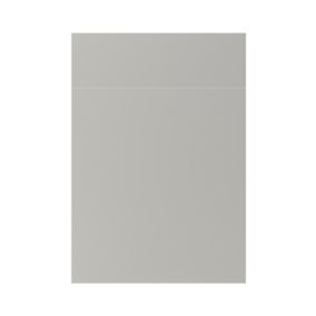 GoodHome Stevia Matt pewter grey Drawerline door & drawer front, (W)500mm (H)715mm (T)18mm