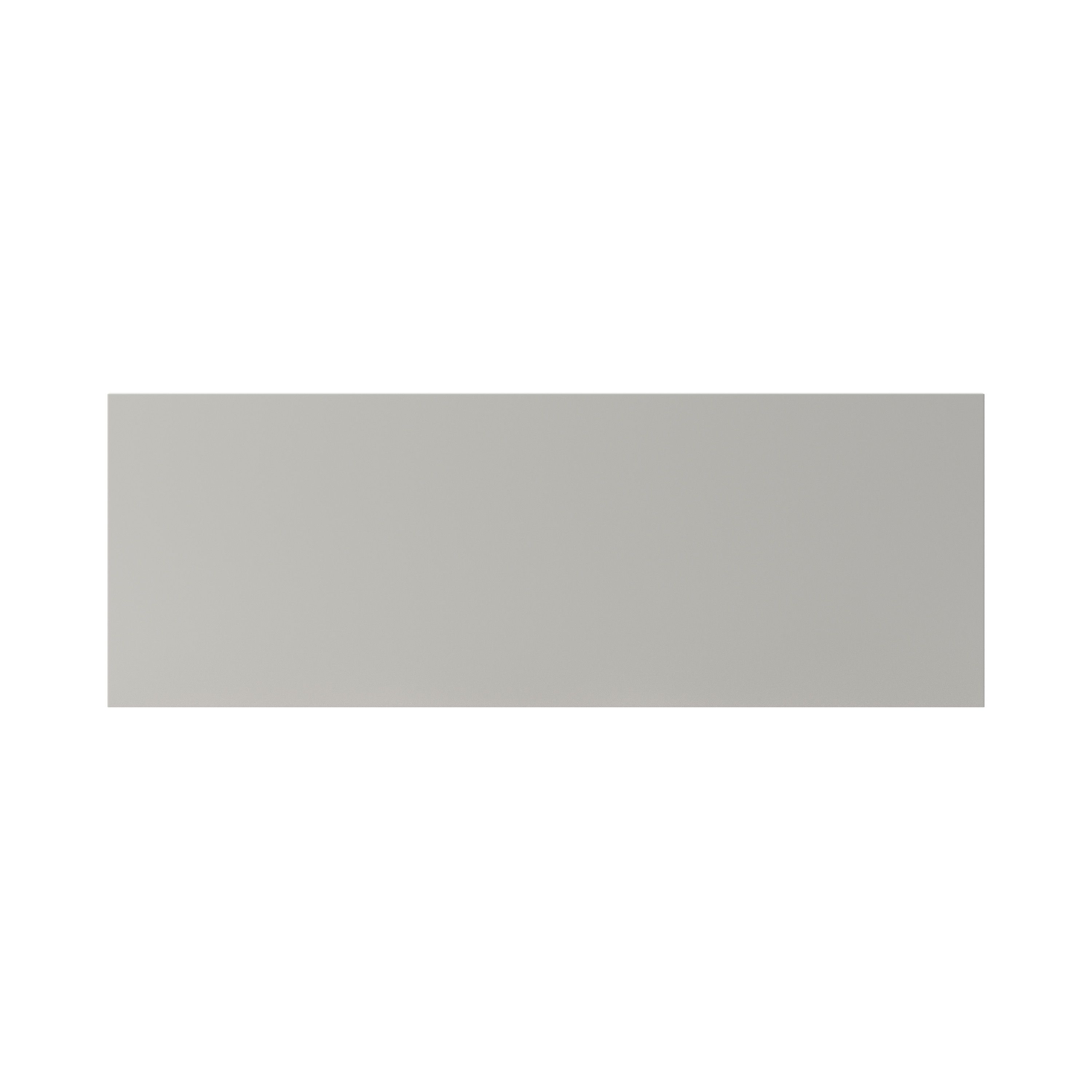 GoodHome Stevia Matt pewter grey Slab 2 drawer front, bridging door & bi-fold door 1000mm
