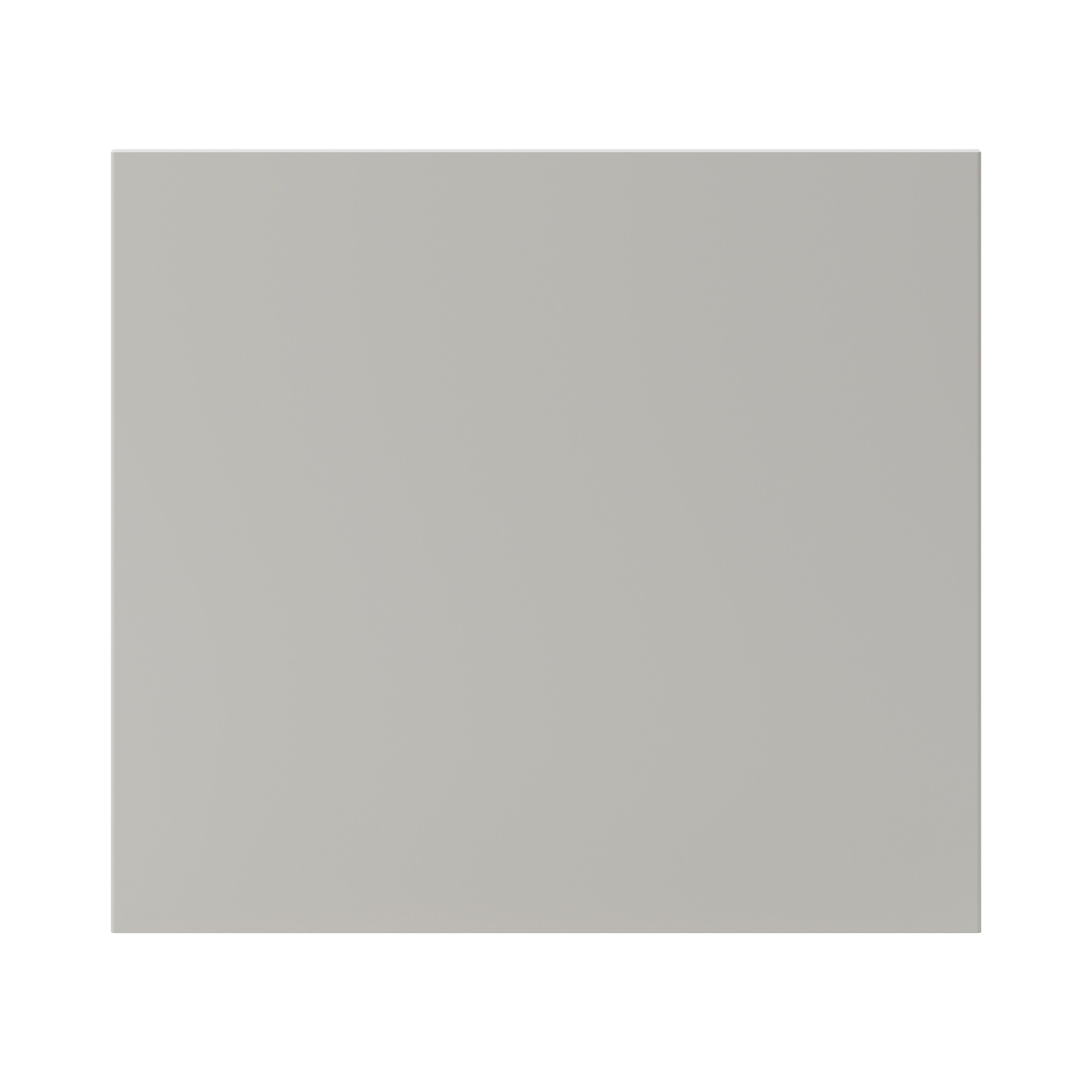 GoodHome Stevia Matt pewter grey Slab 2 drawer front, bridging door & bi-fold door 400mm